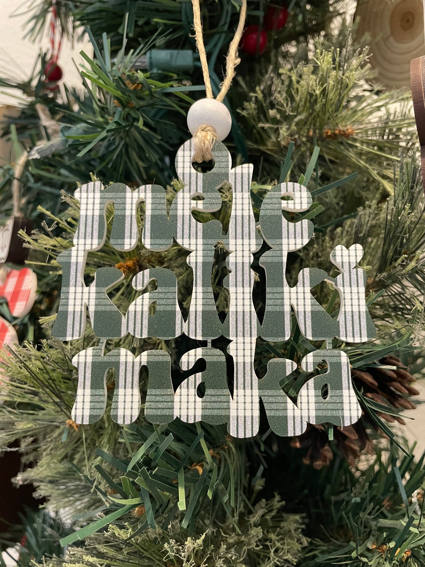 Palaka Mele Kalikimaka Ornament