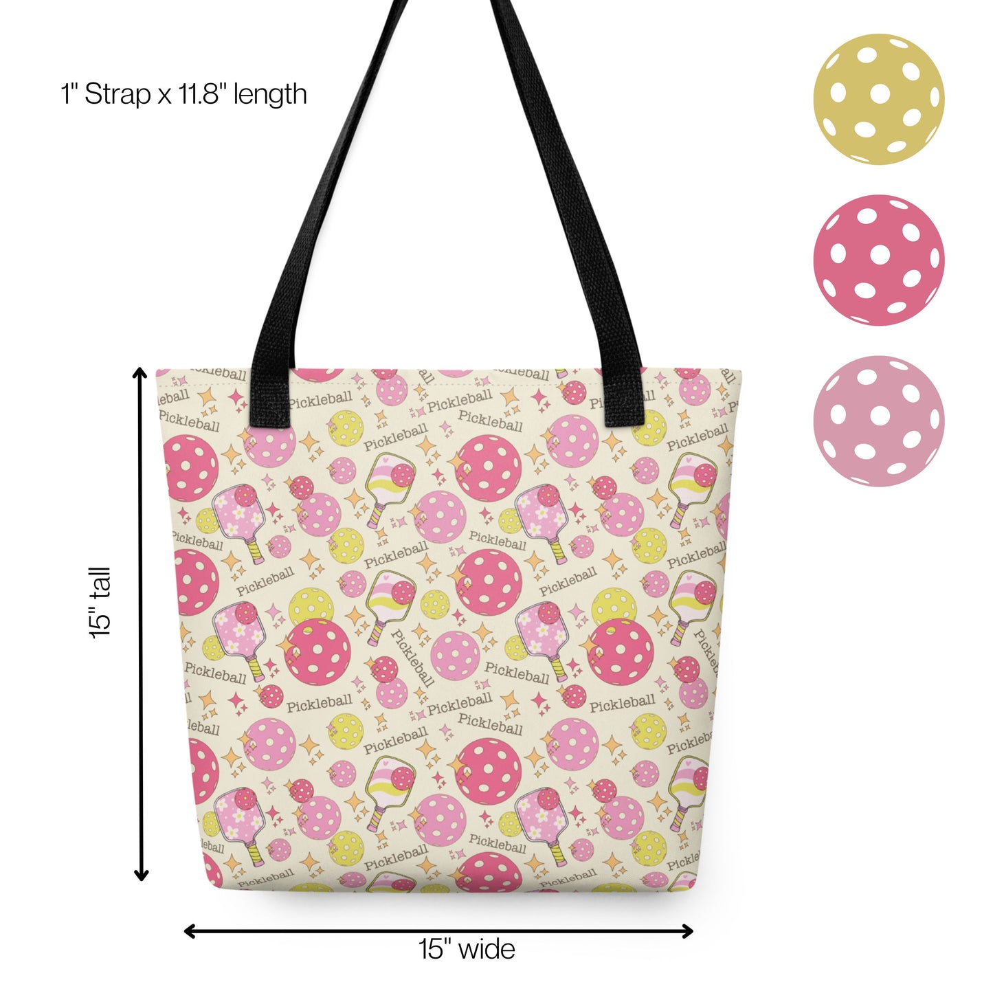 Pickleball Princess Tote Bag