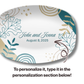 Customized Wedding or Anniversary Platter