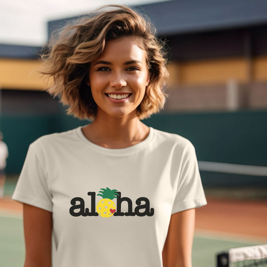 Aloha Pickleball Pineapple Light T-shirt