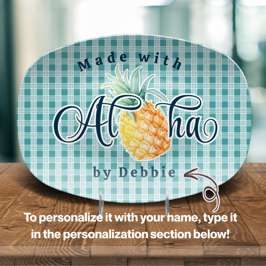 Made with Aloha Customized Platter
