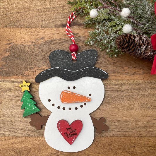 Snowmie Ornament