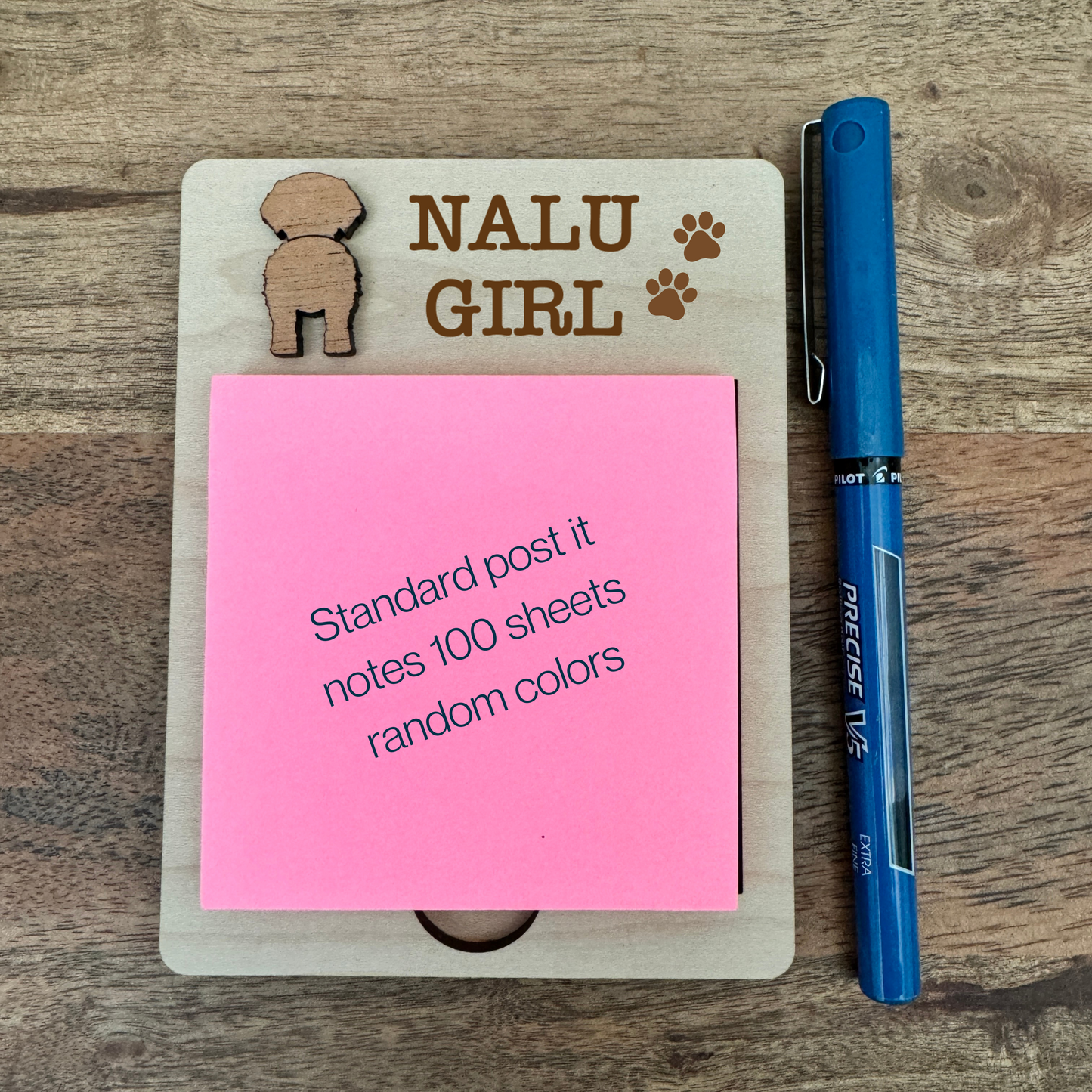 Dog Mom Sticky Note Holder