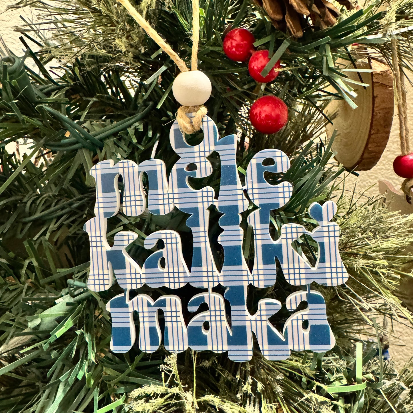 Palaka Mele Kalikimaka Ornament