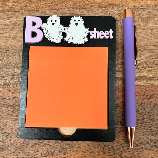 Boo Sheet sticky note holder