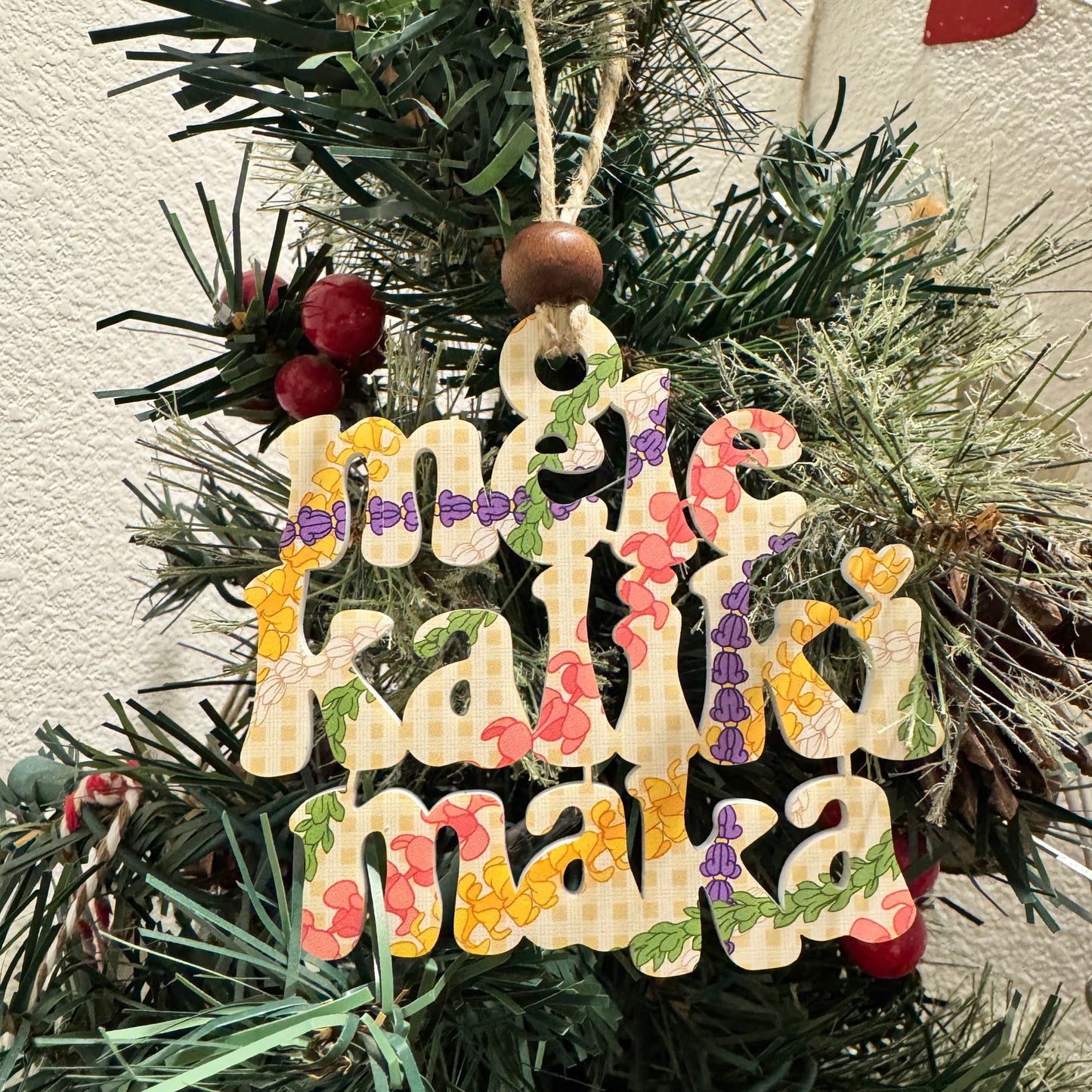 Leis of Hawaii Mele Kalikimaka Ornament