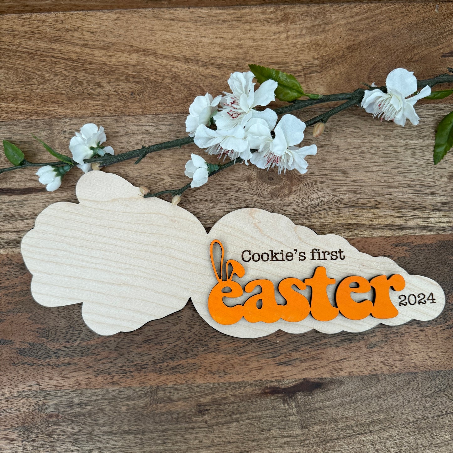 Handprint Memory - Easter Carrot