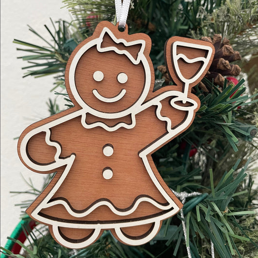 Gingerbread Cheer ornaments