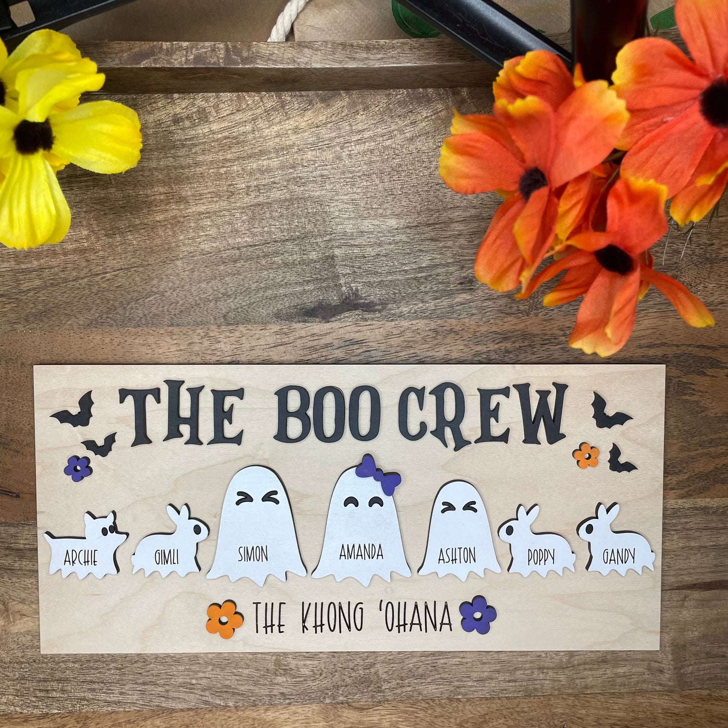 Boo Crew Interchangeable Sign