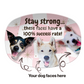 Microwaveable Plate with Custom Dog Face