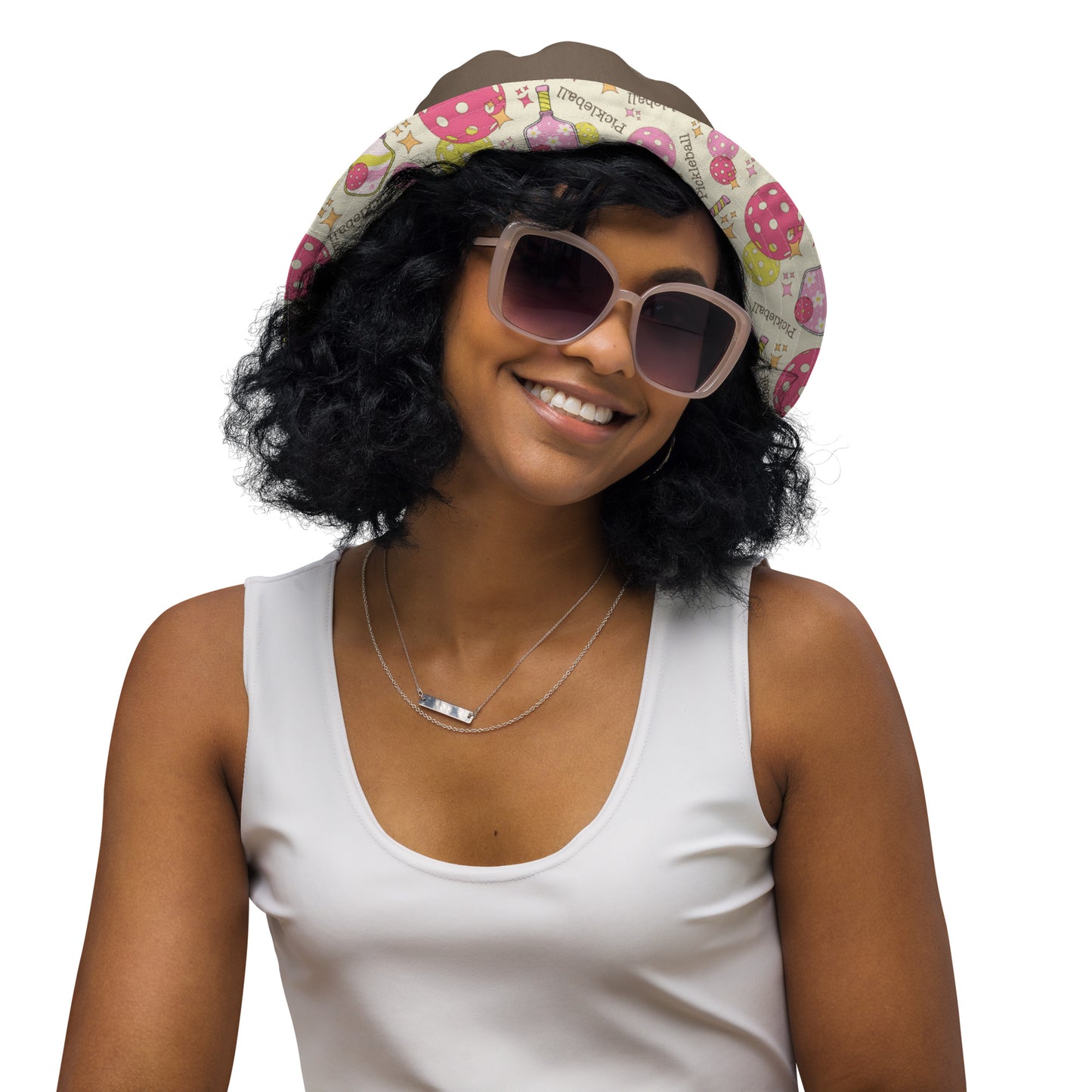 Pickleball Princess Reversible Bucket Hat