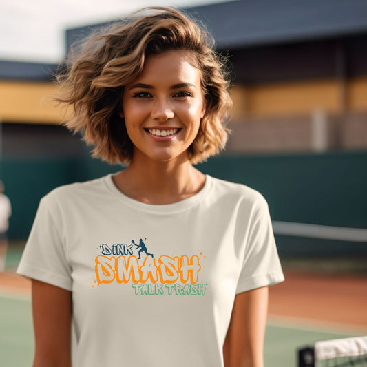 Dink Smash Talk Trash Unisex T-shirt