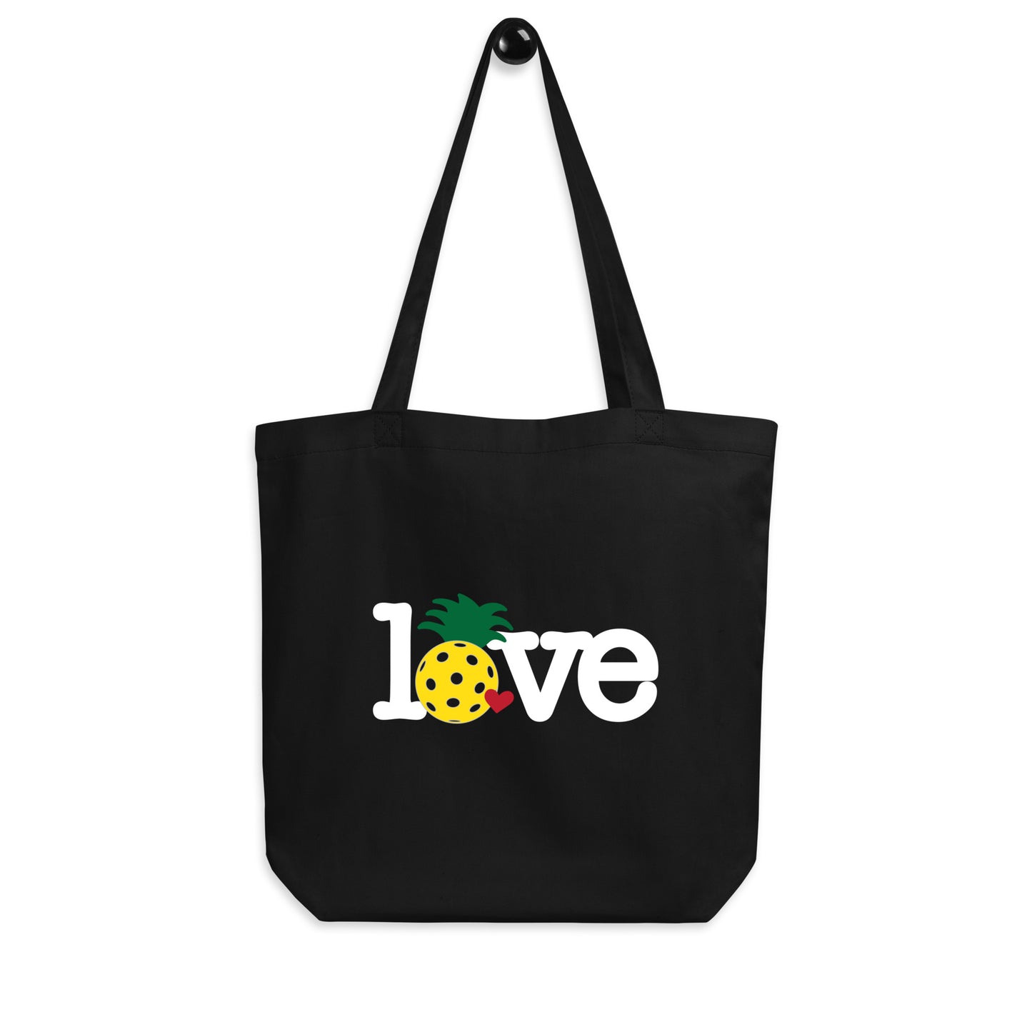 Love Pickleball Pineapple Tote Bag