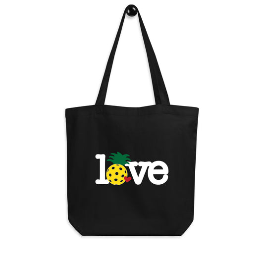 Love Pickleball Pineapple Tote Bag