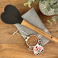 Engraved Heart Spatula Gift Set