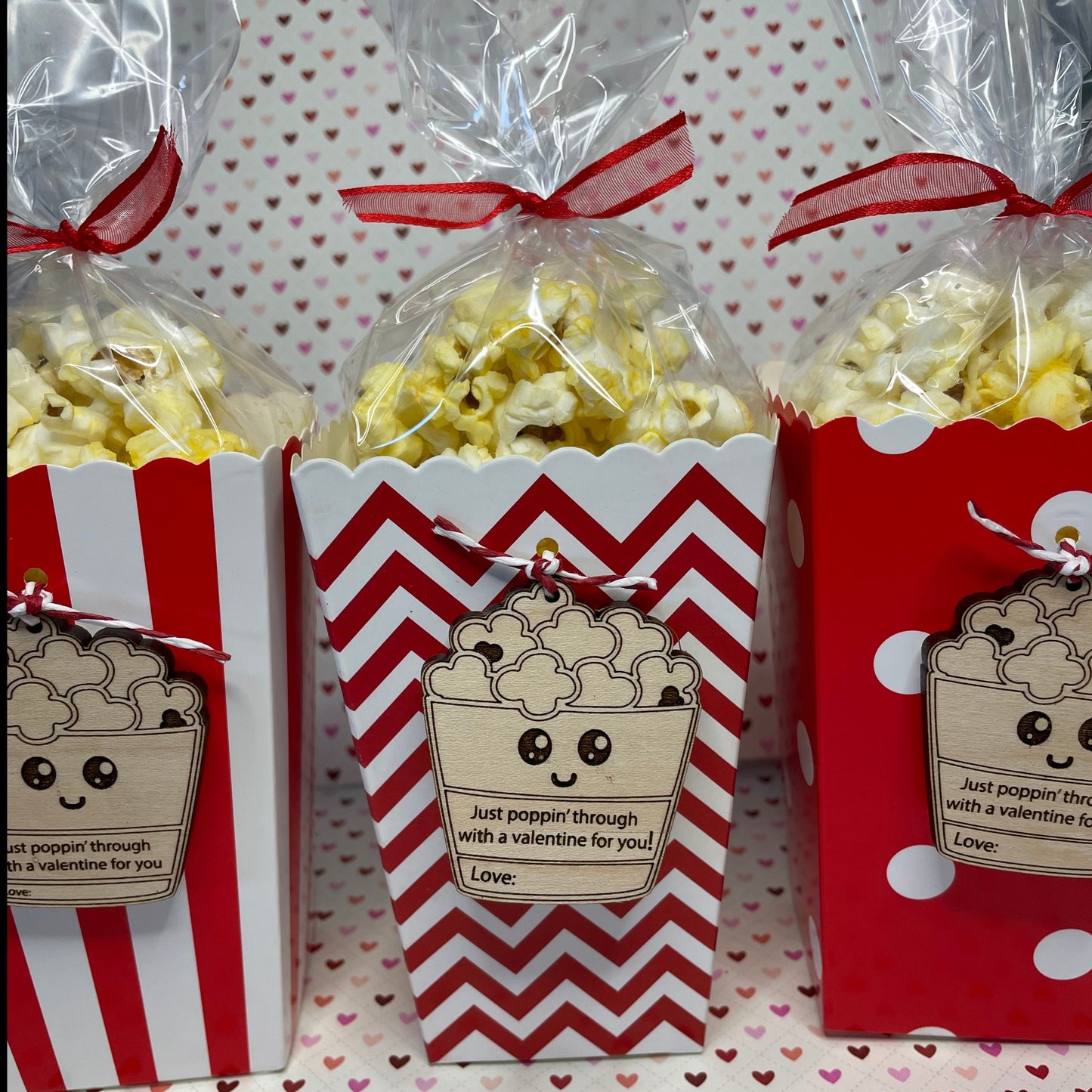 Popcorn Box Valentine