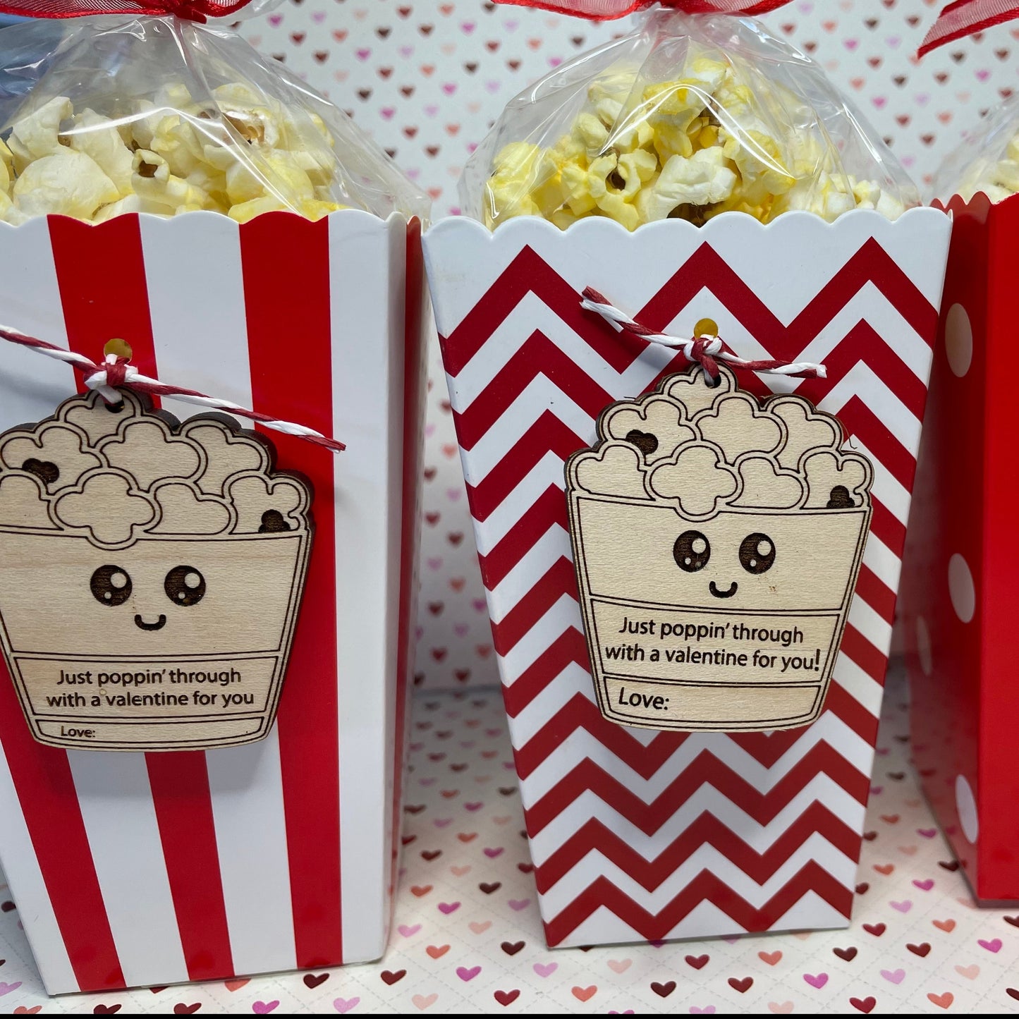 Popcorn Box Valentine