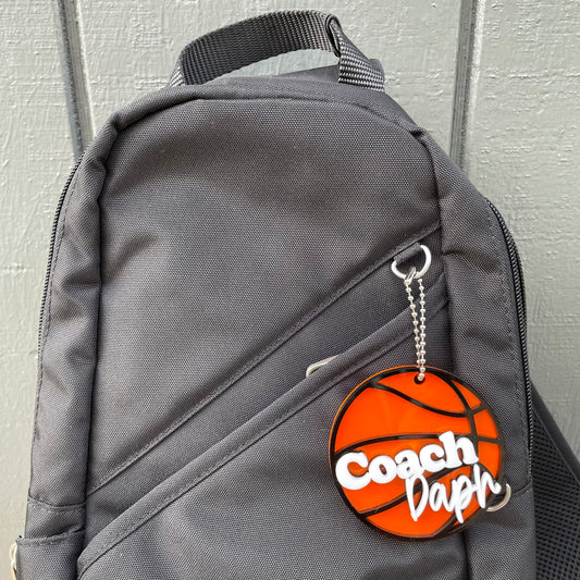 Basketball bag tags/Keychain