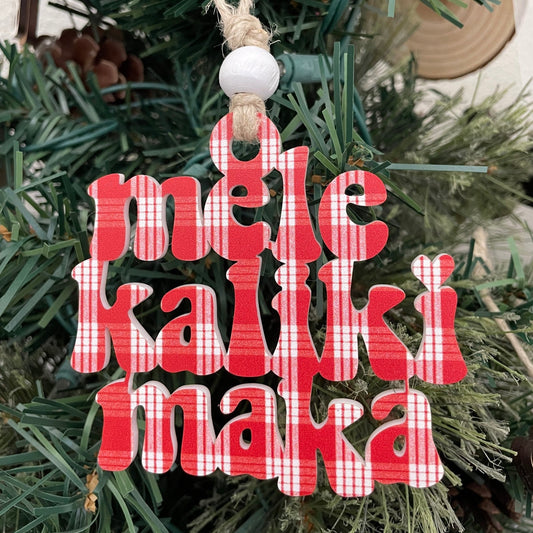 Palaka Mele Kalikimaka Ornament